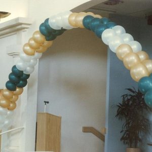 12" double balloon arch