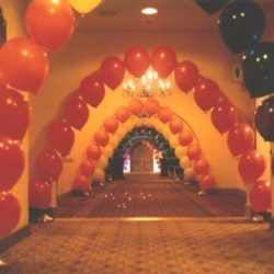 <p style="text-align:center">the cost is $42 for each of these 14 balloon arches of about 17 feet</p> 17" single balloon arch