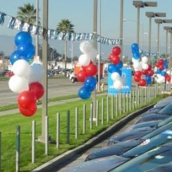 <p style="text-align:center">the cost is $27 for each of these 9 balloon columns</p> 17" balloon column