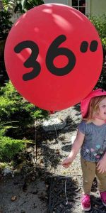 36 inch latex balloons